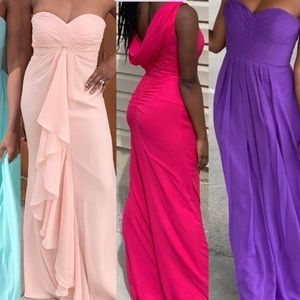 Brand new long chiffon dresses!